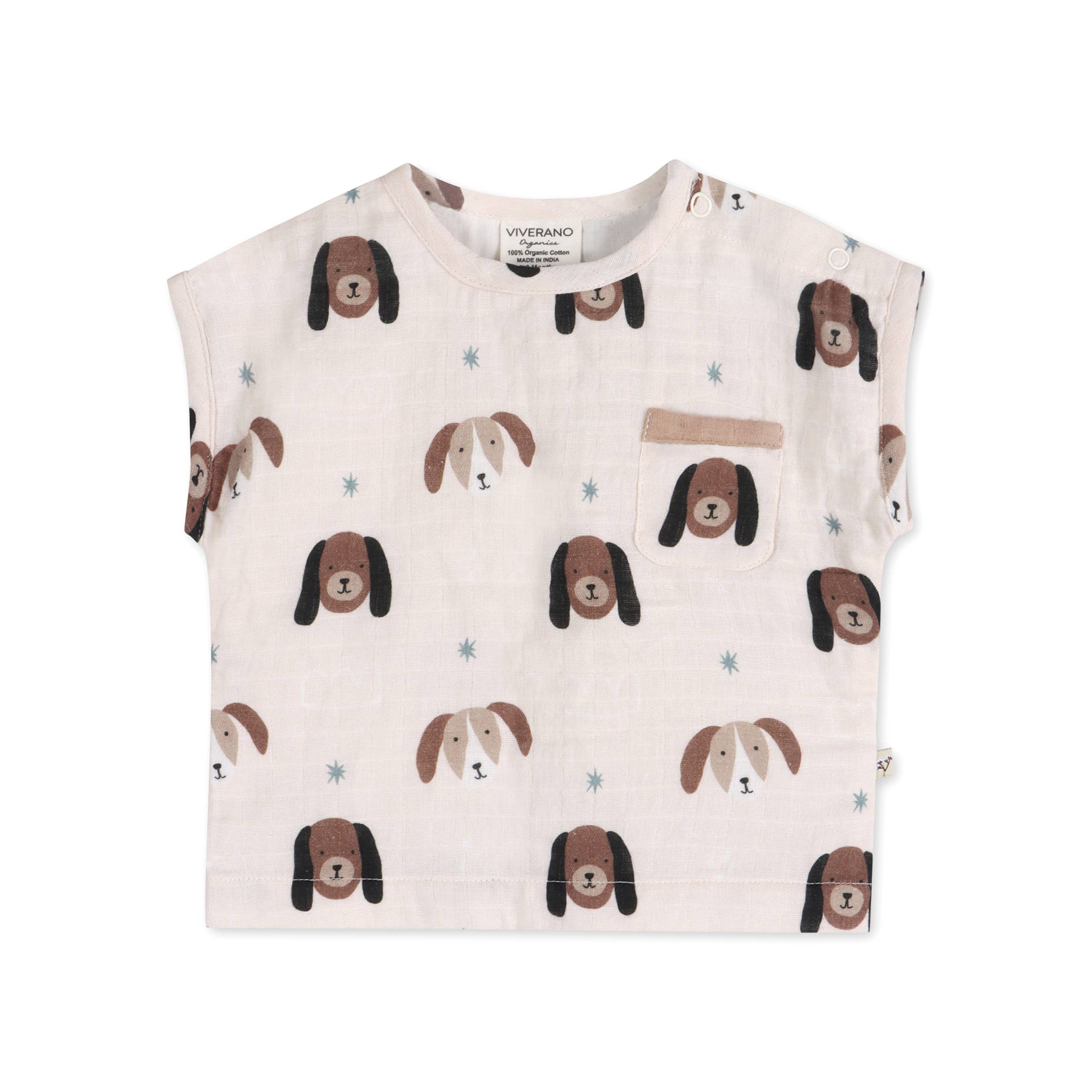 Doggies Top + Shorts Set