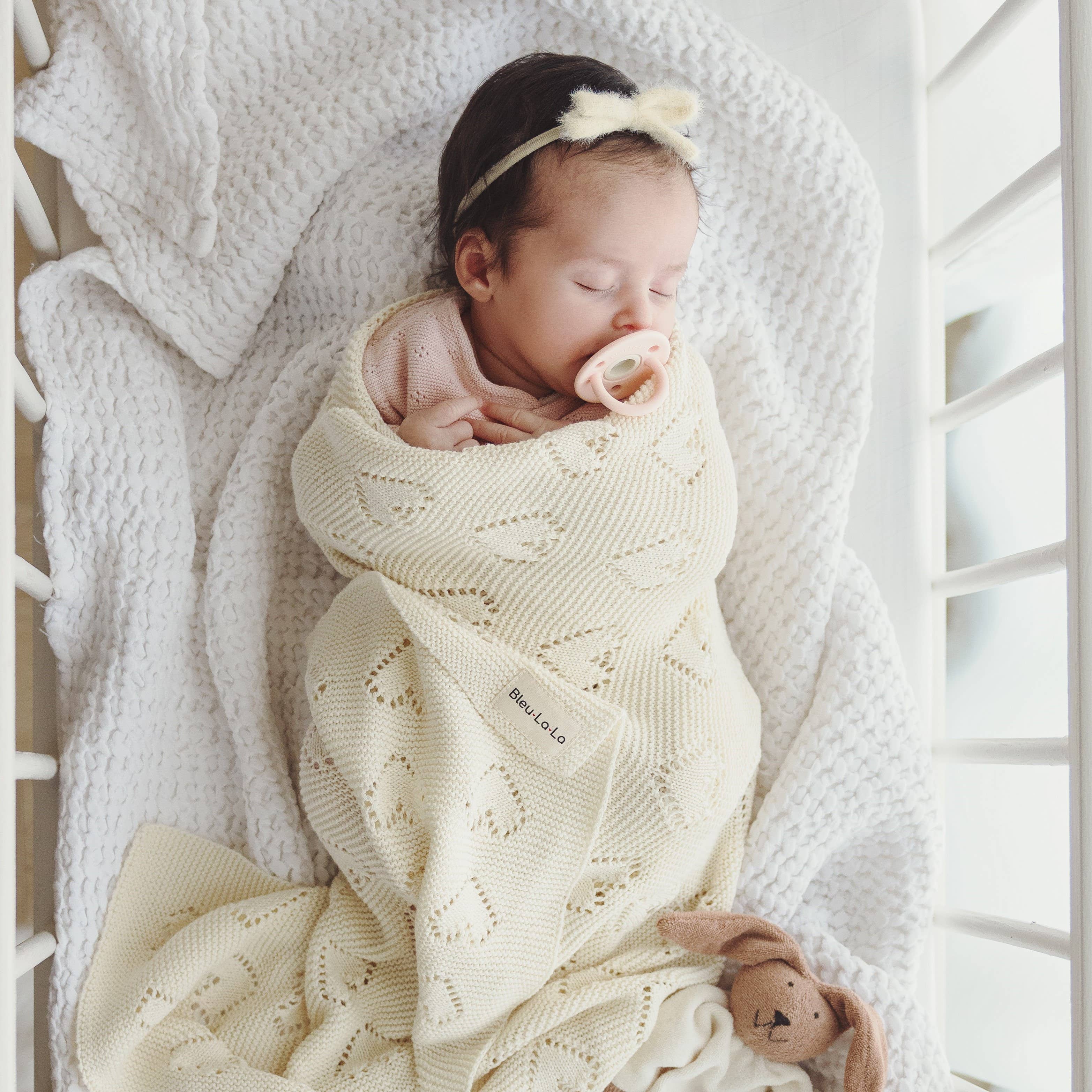 100% Luxury Cotton Baby Blanket