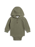 Cole Waffle Knit Hoodie Bodysuit