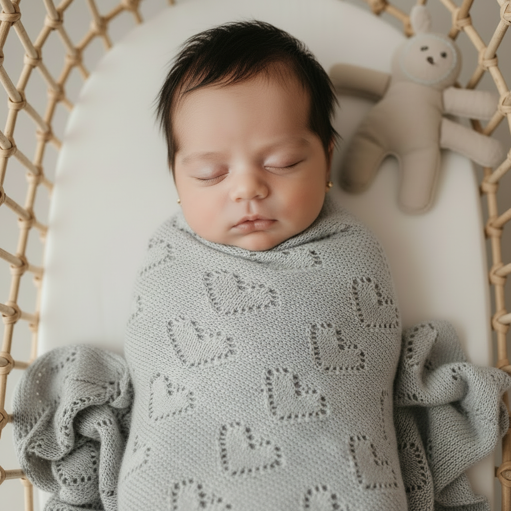 100% Luxury Cotton Baby Blanket