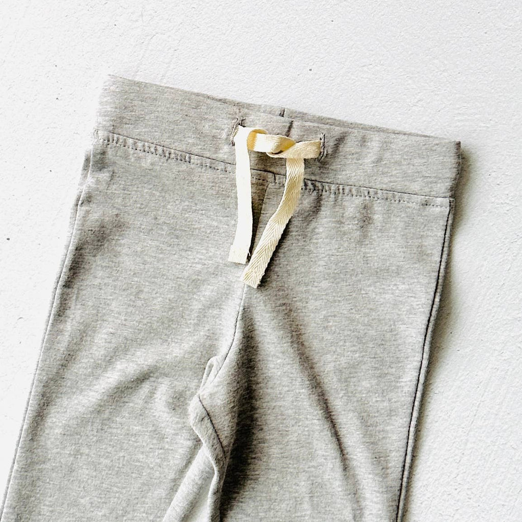 Drawstring Jogger Pants - Heather Grey
