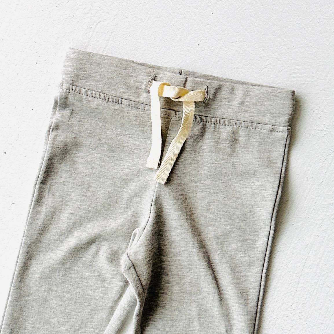 Drawstring Jogger Pants - Heather Grey