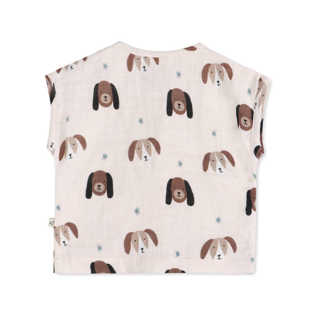 Doggies Top + Shorts Set
