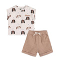 Doggies Top + Shorts Set