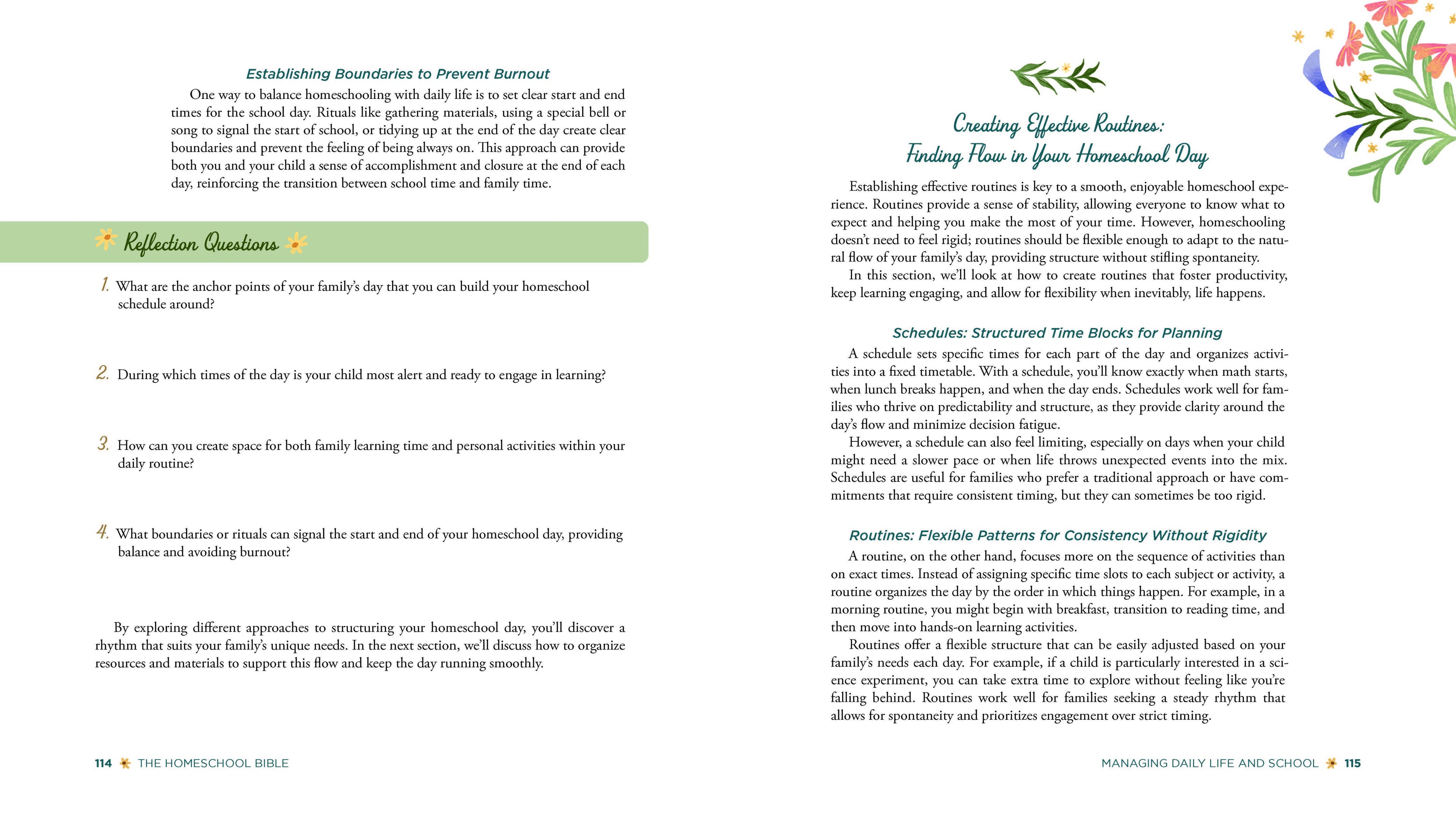 The Homeschool Bible