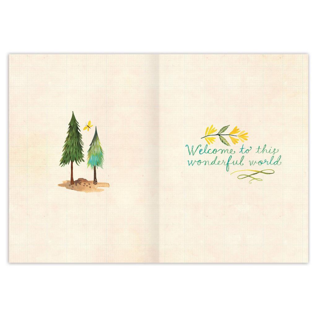 Fawn New Baby Card