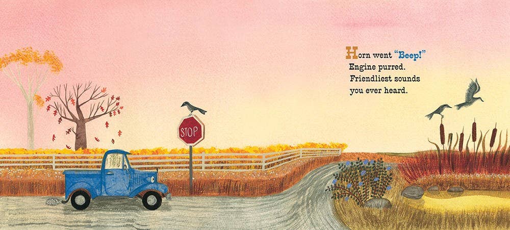 Little Blue Truck Board Book