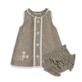 Kate Floral Embroidered Dress + Bloomer