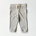 Drawstring Jogger Pants - Heather Grey