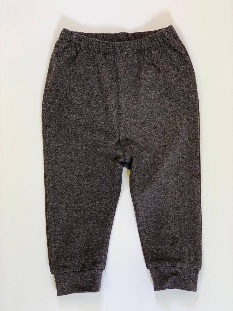 Drawstring Jogger Pants - Charcoal