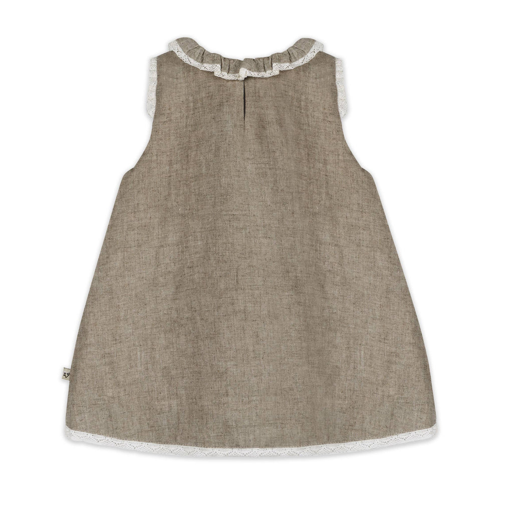 Kate Floral Embroidered Dress + Bloomer