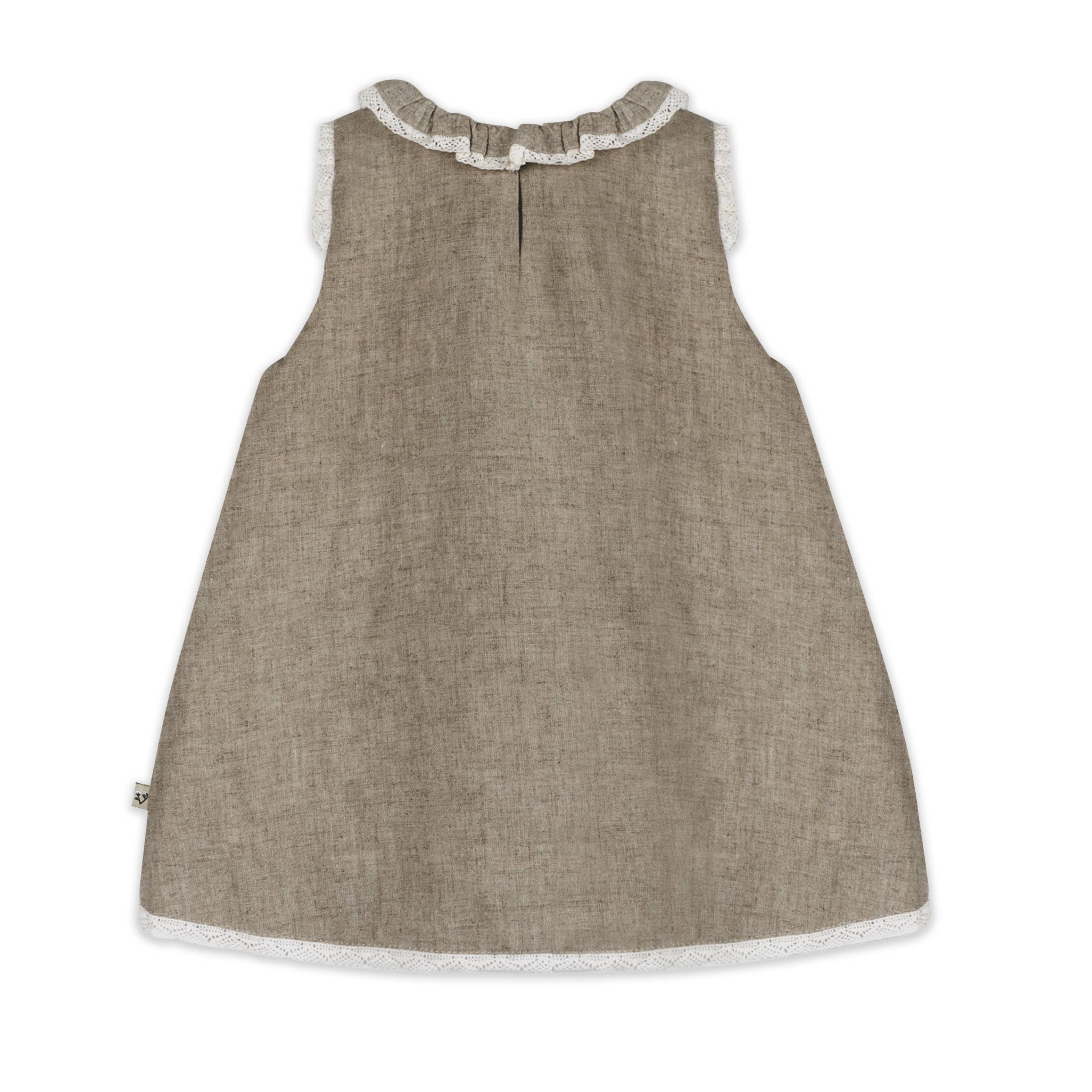 Kate Floral Embroidered Dress + Bloomer